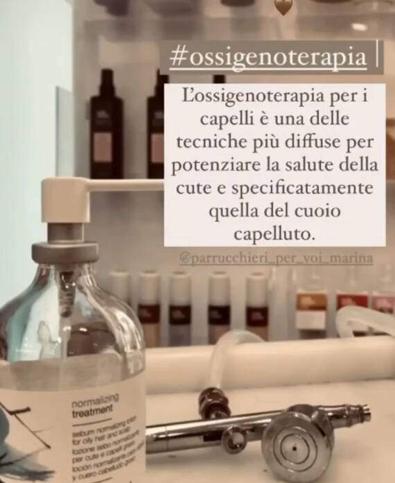 trattamenti ossigenoterapia capelli Trissino Vicenza